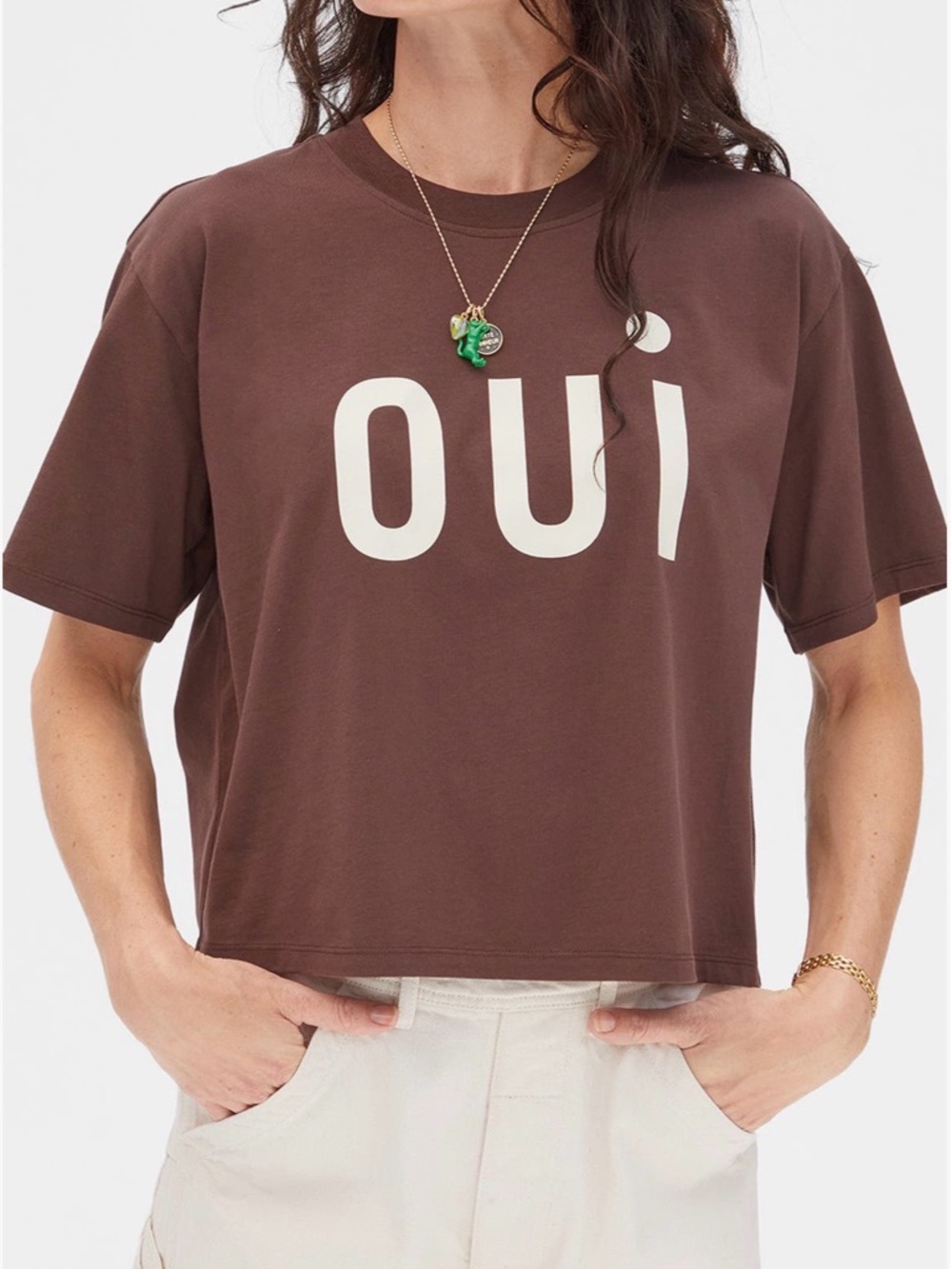 Clare V Oui Tshirt NWT size M